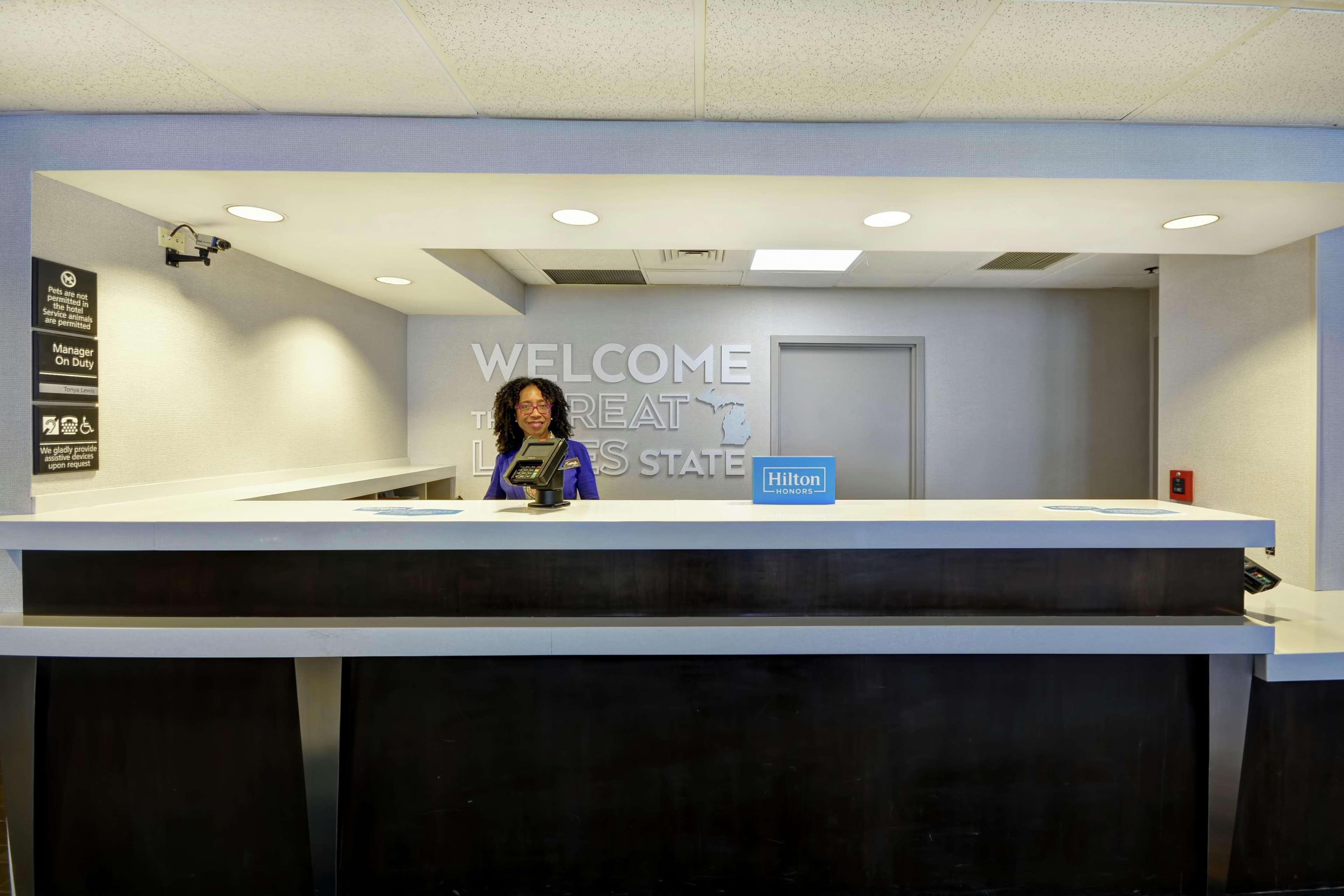Hampton Inn Detroit Madison Heights South Troy Eksteriør bilde